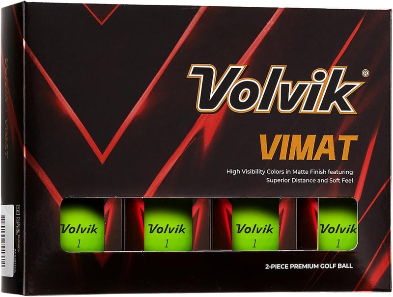 Volvik Vimat Golf Balls (Green) - Image 1